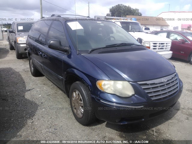 2A8GP64L56R634719 - 2006 CHRYSLER TOWN & COUNTRY LIMITED BLUE photo 6