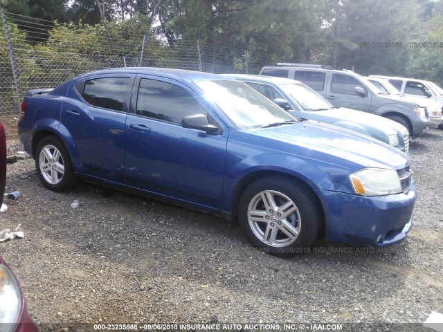 1B3LC56B79N549173 - 2009 DODGE AVENGER SXT/R/T BLACK photo 1