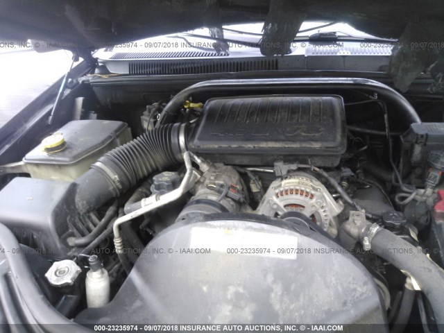 1J4HS58N26C310596 - 2006 JEEP GRAND CHEROKEE LIMITED BLACK photo 10