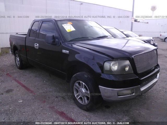 1FTRX12W14NB69415 - 2004 FORD F150 BLACK photo 1