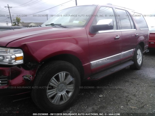 5LMFU28557LJ09114 - 2007 LINCOLN NAVIGATOR RED photo 6