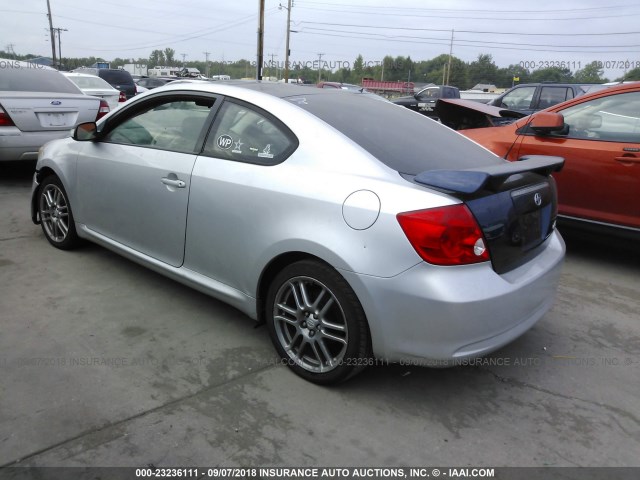 JTKDE177060103285 - 2006 TOYOTA SCION TC 银色 照片 3