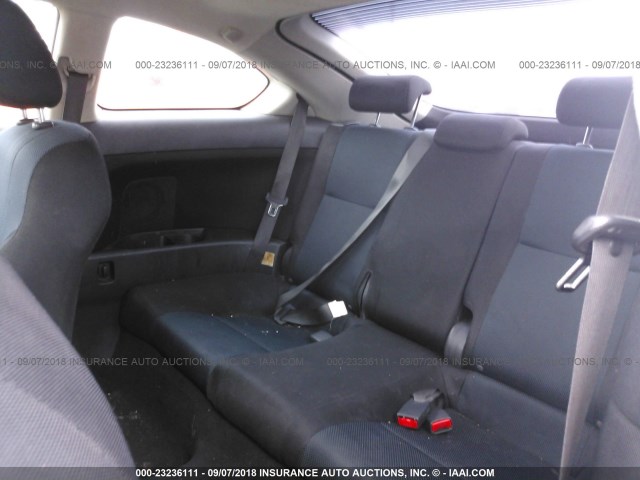 JTKDE177060103285 - 2006 TOYOTA SCION TC 银色 照片 8