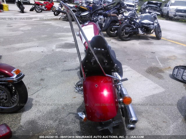 JH2SC61N8FK300063 - 2015 HONDA VT1300 CX RED photo 6