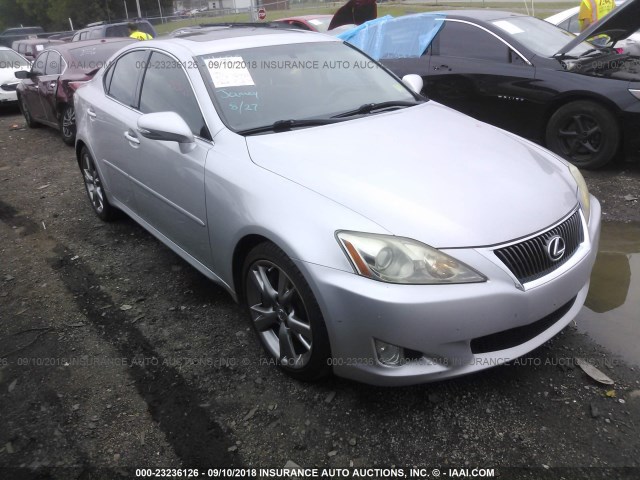 JTHBE262292016909 - 2009 LEXUS IS 350 SILVER photo 1