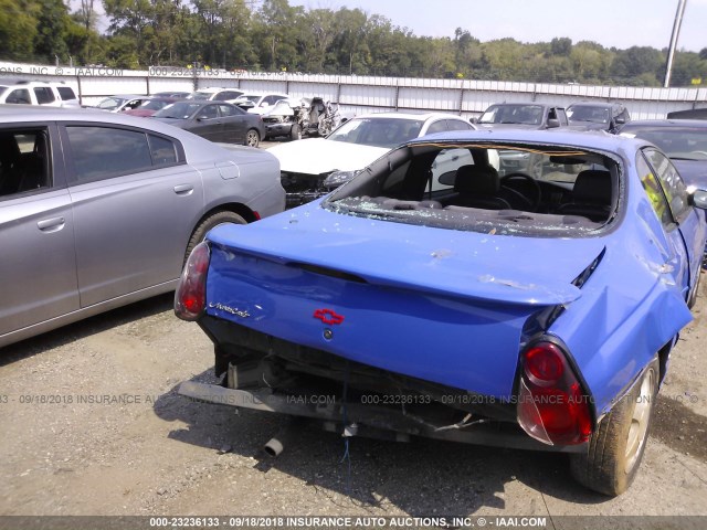 2G1WX12K2Y9238338 - 2000 CHEVROLET MONTE CARLO SS ლურჯი ფოტო 6