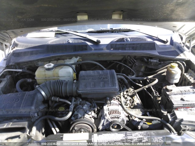 1J4GL48K53W733868 - 2003 JEEP LIBERTY SPORT/FREEDOM ვერცხლისფერი ფოტო 10