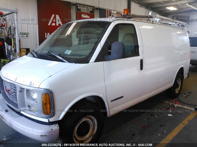 1GTHG35R0X1140934 - 1999 GMC SAVANA G3500 WHITE photo 2