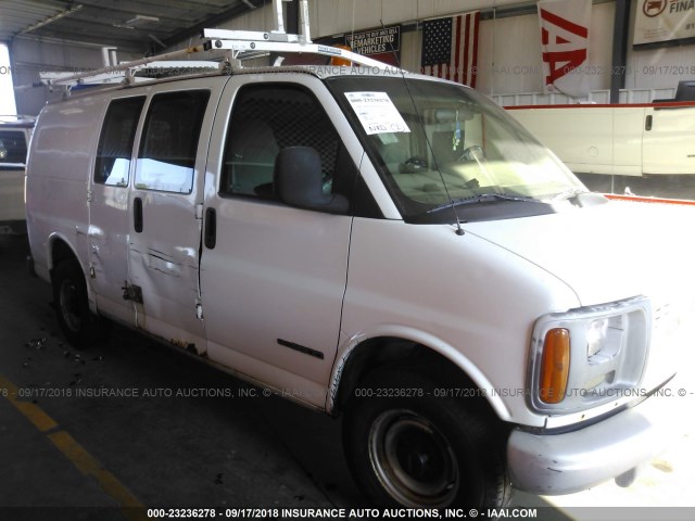 1GTHG35R6Y1226380 - 2000 GMC SAVANA G3500 WHITE photo 1