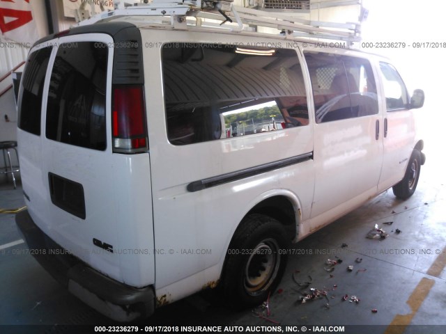 1GTGG25R1Y1264556 - 2000 GMC SAVANA G2500 WHITE photo 4