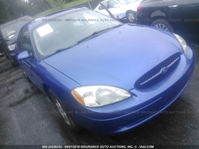 1FAFP55S43G190514 - 2003 FORD TAURUS SES BLUE photo 1