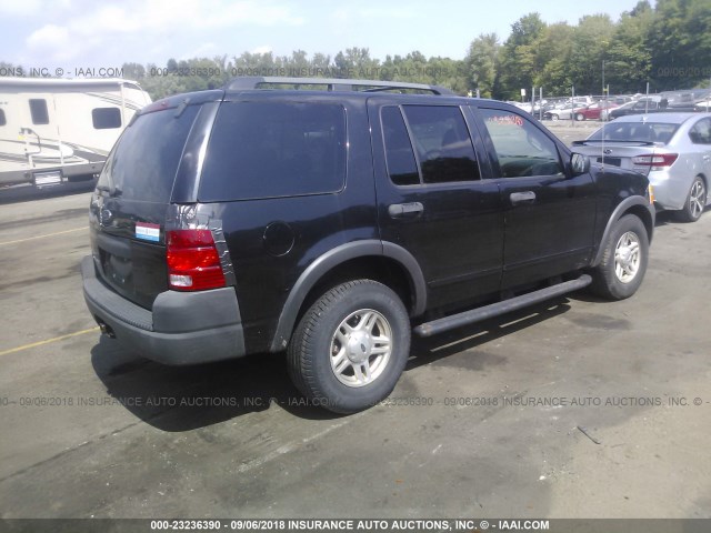 1FMZU72K03UA67449 - 2003 FORD EXPLORER XLS/XLS SPORT BLACK photo 4