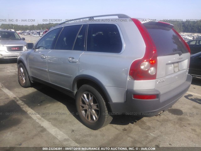 YV4CZ852561265850 - 2006 VOLVO XC90 V8 SILVER photo 3