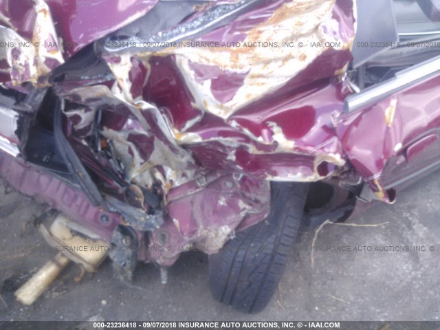 JHMCD5636VC012903 - 1997 HONDA ACCORD LX/EX BURGUNDY photo 6