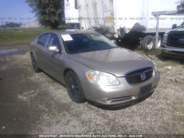 1G4HE57Y46U132222 - 2006 BUICK LUCERNE CXS GOLD photo 1