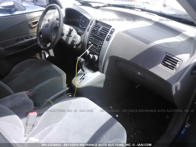 KM8JN12D76U300921 - 2006 HYUNDAI TUCSON GLS/LIMITED 蓝色 照片 5