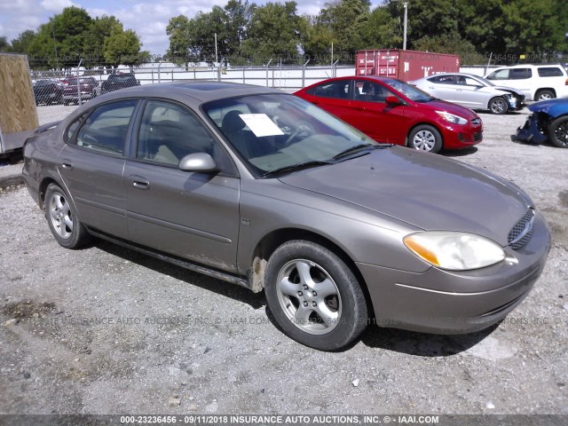 1FAFP55S13A264331 - 2003 FORD TAURUS SES TAN photo 1