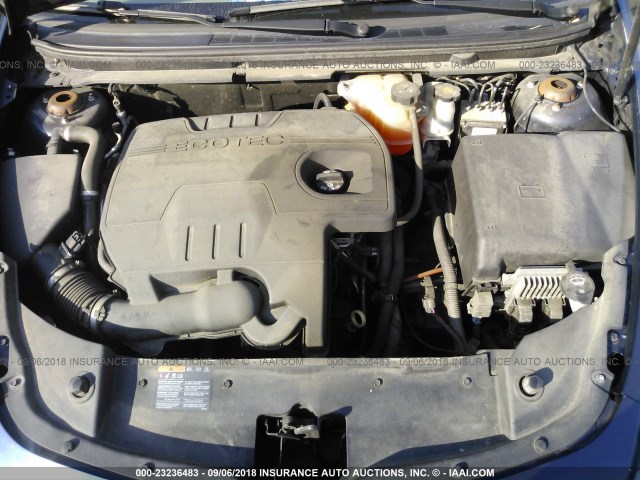 1G1ZB5EB4AF318252 - 2010 CHEVROLET MALIBU LS Mavi foto 10