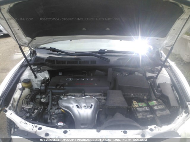 4T1BE46K89U815686 - 2009 TOYOTA CAMRY SE/LE/XLE თეთრი ფოტო 10