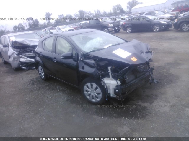 JTDKDTB39D1541831 - 2013 TOYOTA PRIUS C BLACK photo 1