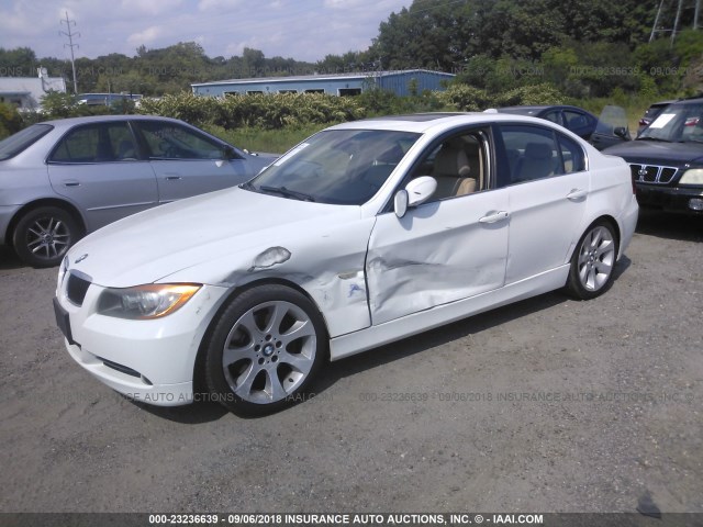 WBAVB33536AZ85550 - 2006 BMW 330 I WHITE photo 2