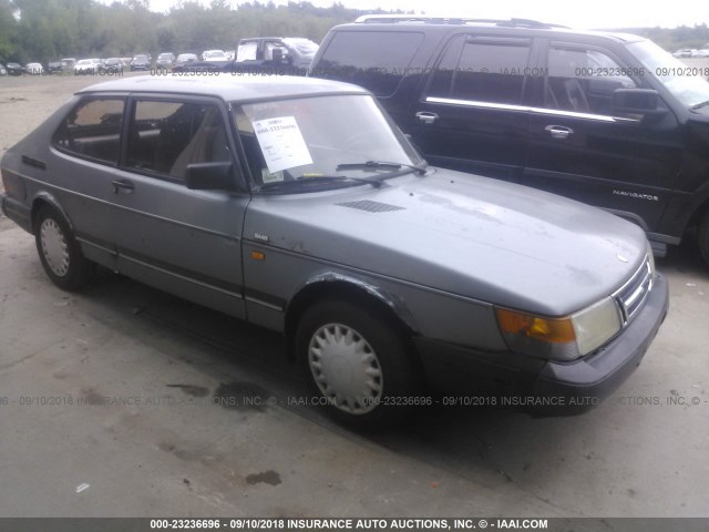 YS3AK35E6N2020245 - 1992 SAAB 900 S GRAY photo 1