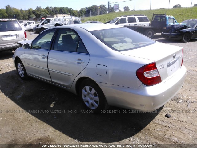 4T1BE32K53U163259 - 2003 TOYOTA CAMRY LE/XLE/SE Күміс фото 3