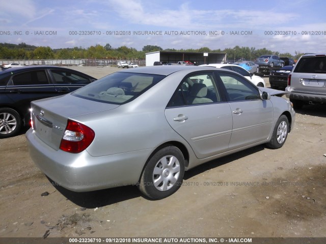 4T1BE32K53U163259 - 2003 TOYOTA CAMRY LE/XLE/SE Күміс фото 4