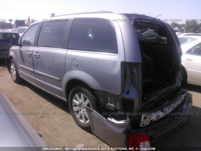 2C4RC1BG5FR716163 - 2015 CHRYSLER TOWN & COUNTRY TOURING SILVER photo 3