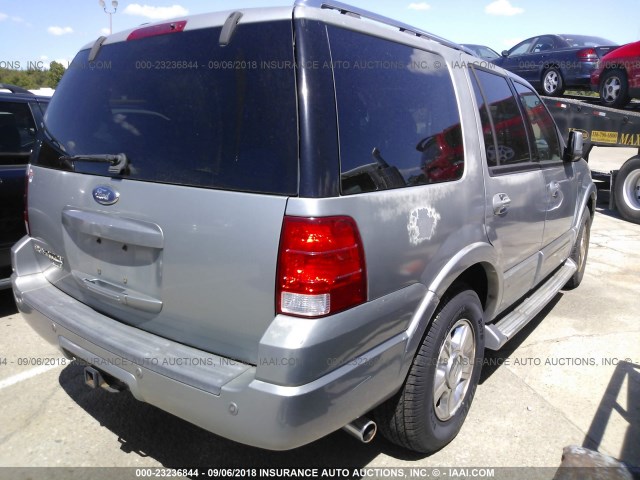 1FMFU19546LA64855 - 2006 FORD EXPEDITION LIMITED SILVER photo 4