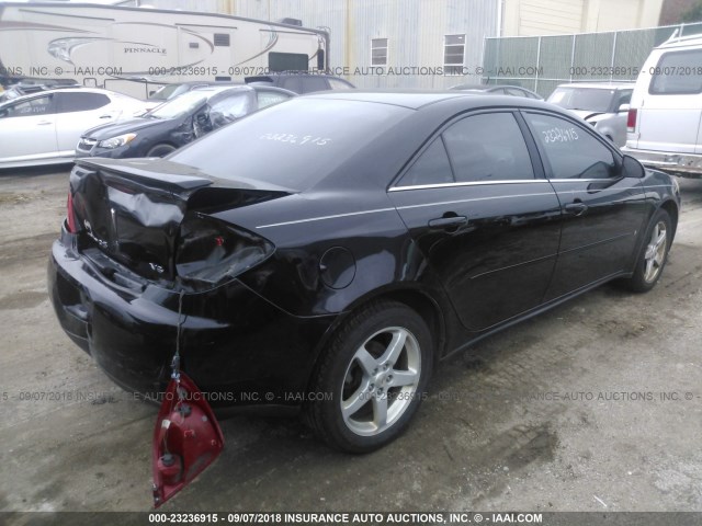 1G2ZG58N874271508 - 2007 PONTIAC G6 SE BLACK photo 4