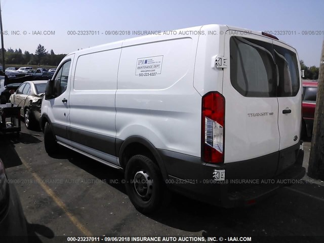 1FTYE1ZM5GKA64601 - 2016 FORD TRANSIT T-150 WHITE photo 3