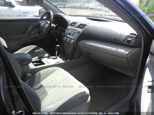 4T1BE46K08U243186 - 2008 TOYOTA CAMRY CE/LE/XLE/SE GRAY photo 5