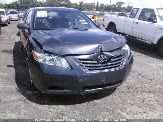 4T1BE46K08U243186 - 2008 TOYOTA CAMRY CE/LE/XLE/SE GRAY photo 6