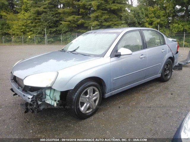 1G1ZT58N98F102801 - 2008 CHEVROLET MALIBU LT/CLASSIC Light Blue photo 2