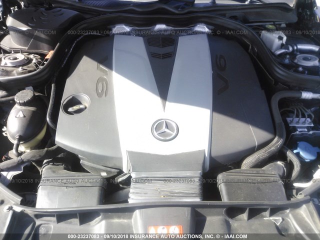 WDDHF2EB6CA569544 - 2012 MERCEDES-BENZ E 350 BLUETEC BLACK photo 10