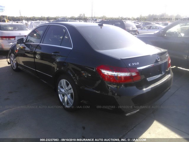 WDDHF2EB6CA569544 - 2012 MERCEDES-BENZ E 350 BLUETEC BLACK photo 3