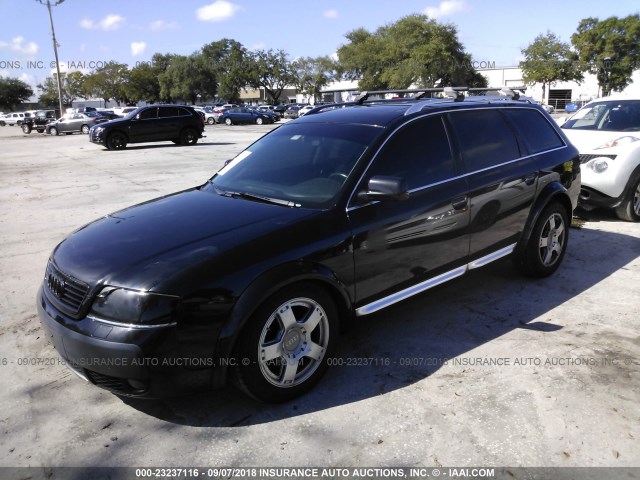 WA1YL64B85N026410 - 2005 AUDI ALLROAD 4.2 BLACK photo 2