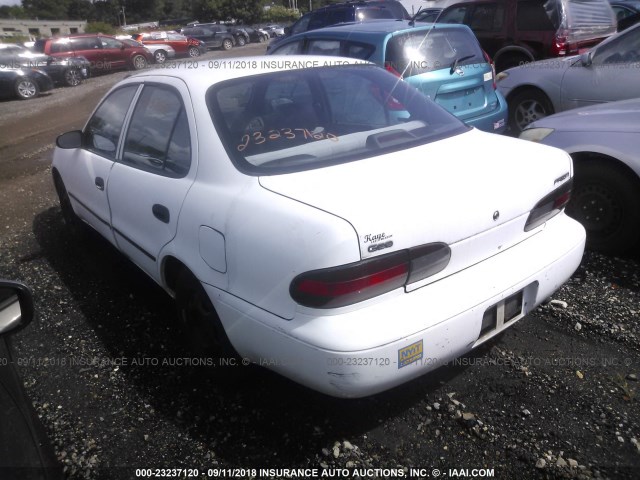 1Y1SK5269TZ033706 - 1996 CHEVROLET PRIZM LSI WHITE photo 3