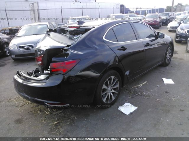 19UUB1F39FA004393 - 2015 ACURA TLX BLACK photo 4