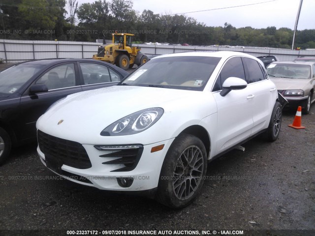 WP1AB2A56GLB51212 - 2016 PORSCHE MACAN S WHITE photo 2