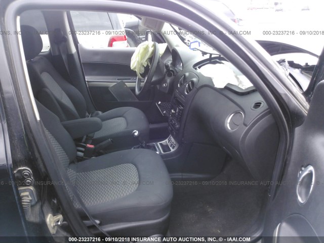 3GNCA33D58S709495 - 2008 CHEVROLET HHR LS BLACK photo 5