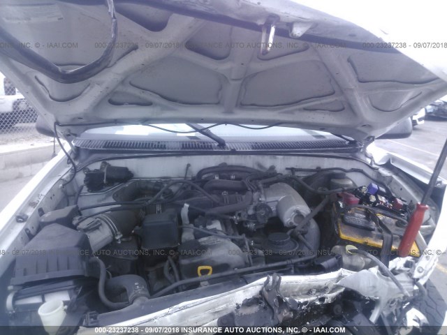 5TESM92N92Z085109 - 2002 TOYOTA TACOMA XTRACAB PRERUNNER თეთრი ფოტო 10
