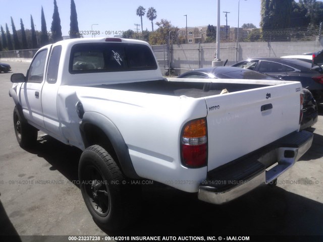 5TESM92N92Z085109 - 2002 TOYOTA TACOMA XTRACAB PRERUNNER თეთრი ფოტო 3