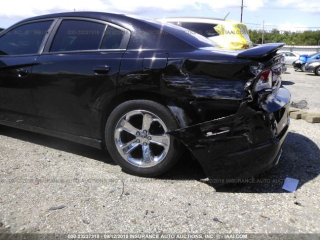 2C3CDXBG6CH210126 - 2012 DODGE CHARGER SE BLACK photo 6
