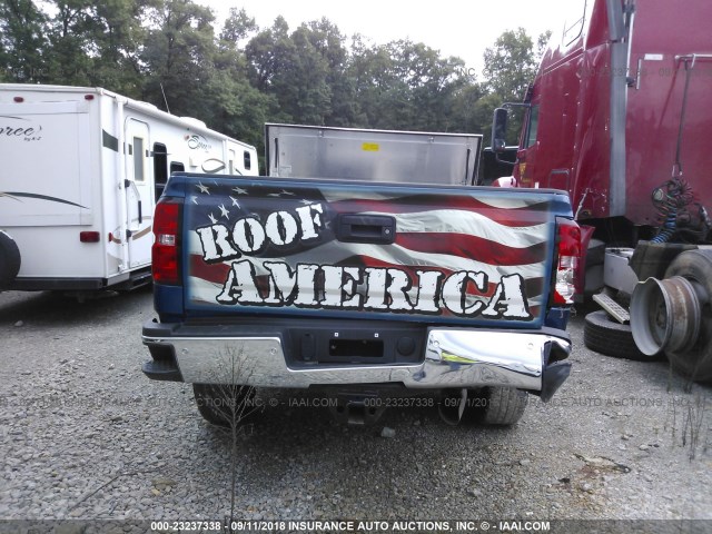 1GC4K0EY2HF199751 - 2017 CHEVROLET K3500 4X4 CREWCAB K3500 LTZ BLUE photo 8