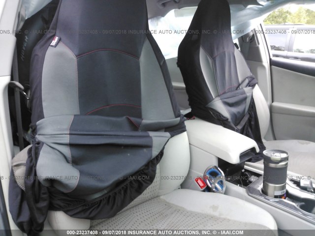 4T1BD1FK5EU122134 - 2014 TOYOTA CAMRY HYBRID/LE/XLE 灰色 照片 8