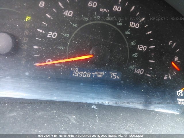 4T1BE46K58U788199 - 2008 TOYOTA CAMRY CE/LE/XLE/SE BLACK photo 7