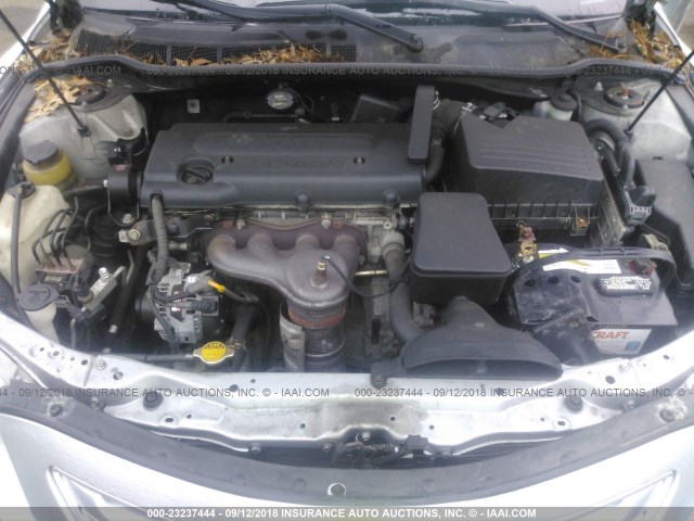 4T1BE46K87U537661 - 2007 TOYOTA CAMRY NEW GENERAT CE/LE/XLE/SE GRAY photo 10