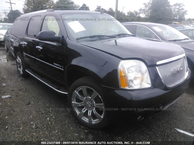 1GKFK66837J243542 - 2007 GMC YUKON XL DENALI BLACK photo 1